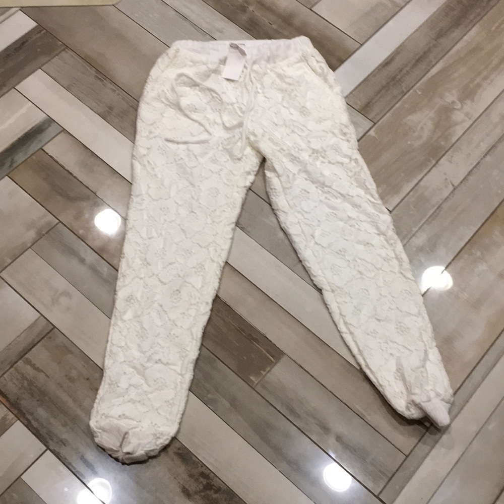 Brand new floral joggers s